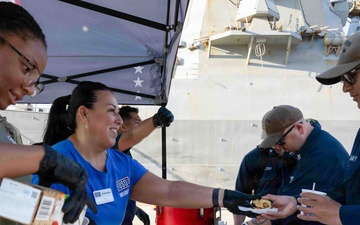 Souda Bay USO Supports USS Gonzalez (DDG 66)