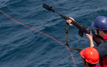 Delbert D. Black Conducts a Replenishment-at-Sea