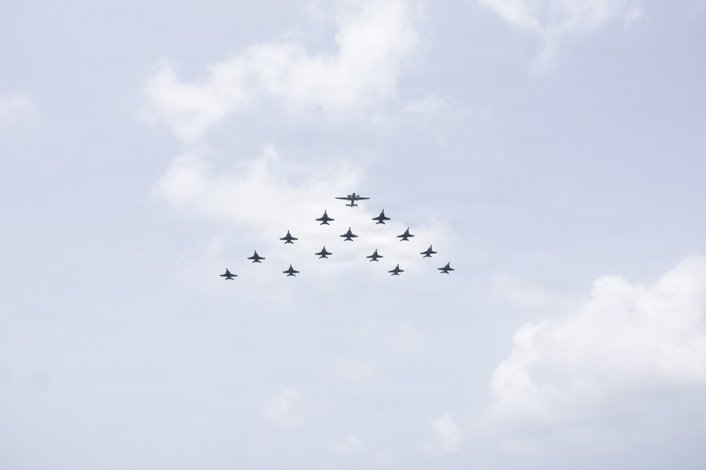 USS George H.W. Bush Conducts PHOTOEX