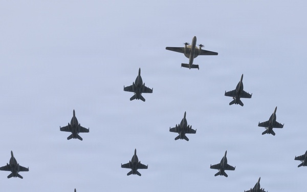 USS George H.W. Bush Conducts PHOTOEX