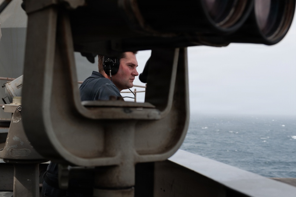Lookout Watch Aboard USS George H.W. Bush