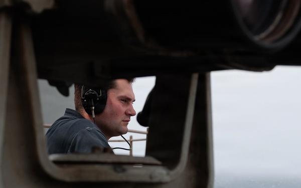 Lookout Watch Aboard USS George H.W. Bush
