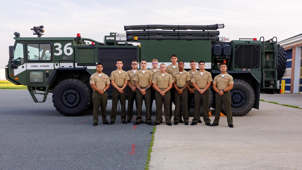MCAF Aircraft Rescue and Firefighting, take unit photo
