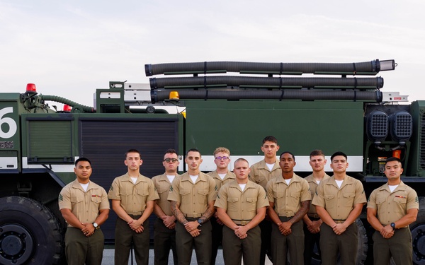MCAF Aircraft Rescue and Firefighting, take unit photo