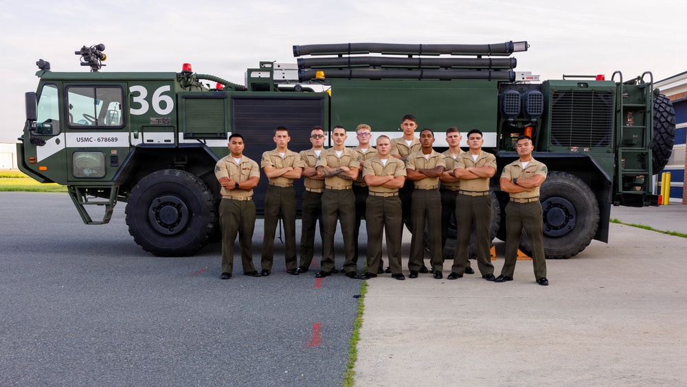 MCAF Aircraft Rescue and Firefighting, take unit photo
