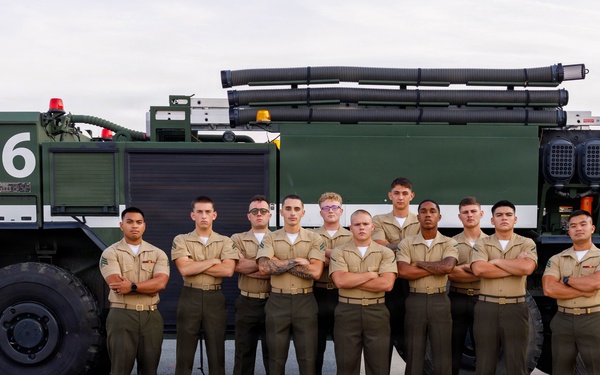 MCAF Aircraft Rescue and Firefighting, take unit photo