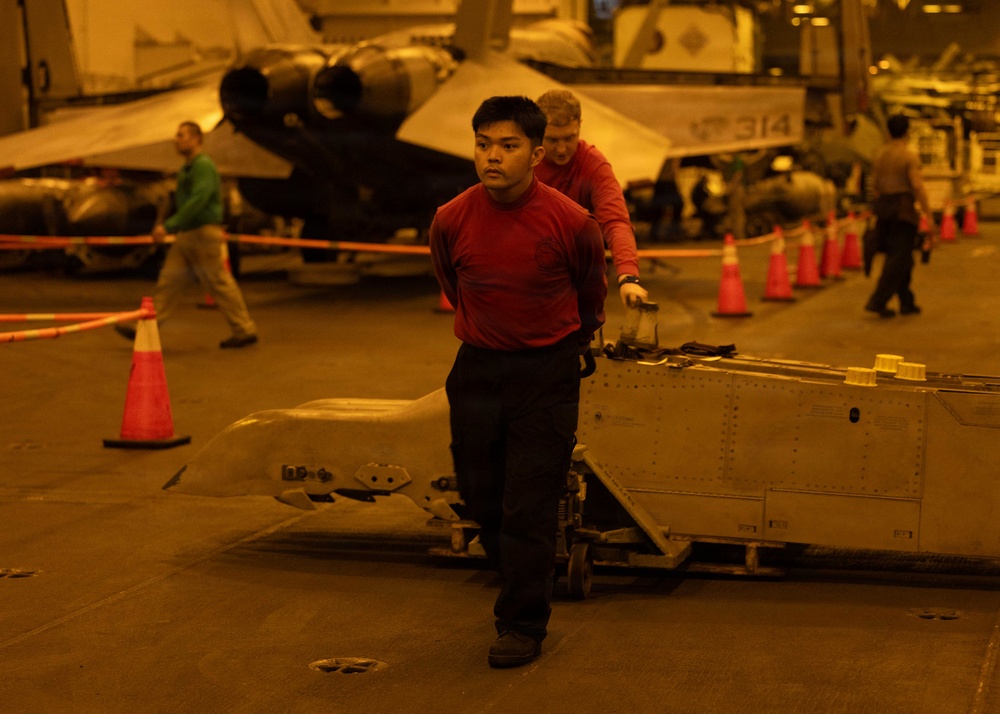 USS George H.W. Bush Operates in the Arabian Sea