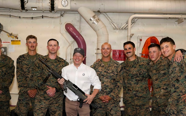 Sail250 Boston Chef Paul Wahlberg Tours Navy Ships