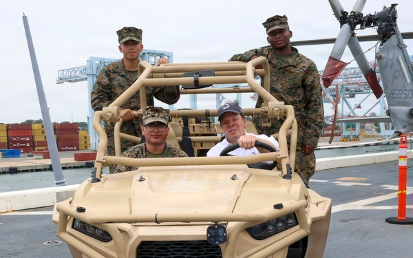 Sail250 Boston Chef Paul Wahlberg Tours Navy Ships