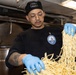 USS George H.W. Bush Sailors Conduct Food Preparation