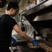 USS George H.W. Bush Sailors Conduct Food Preparation
