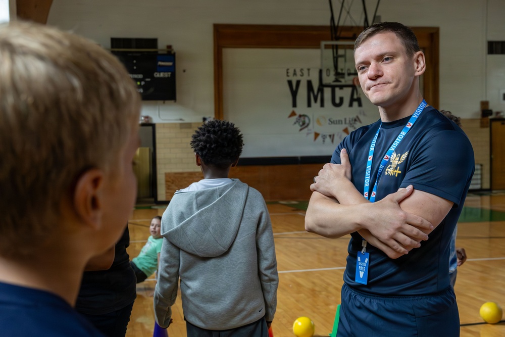 Sail250 East Boston YMCA Dodgeball Game