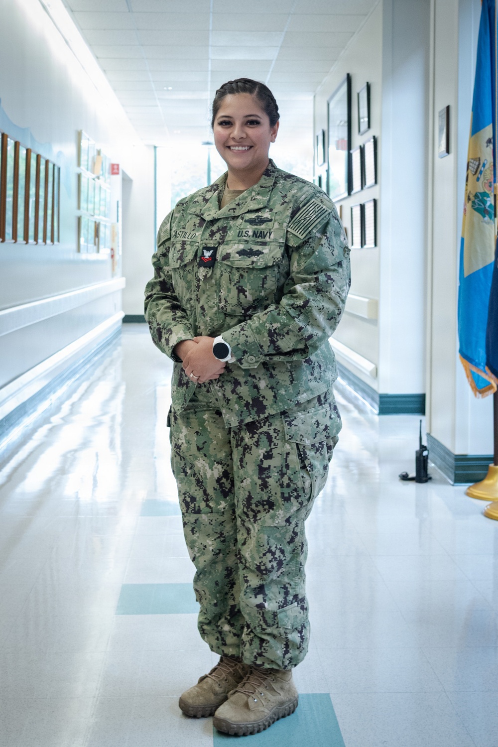 Cherry Point Sailor Frocks to Hospital Corpsman Second Class