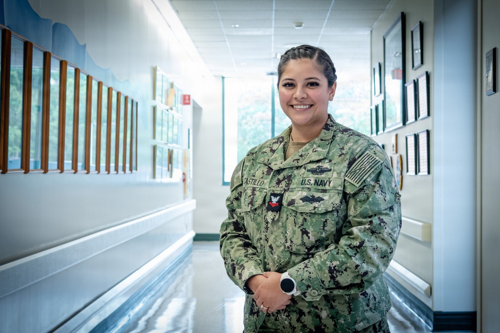 Cherry Point Sailor Frocks to Hospital Corpsman Second Class