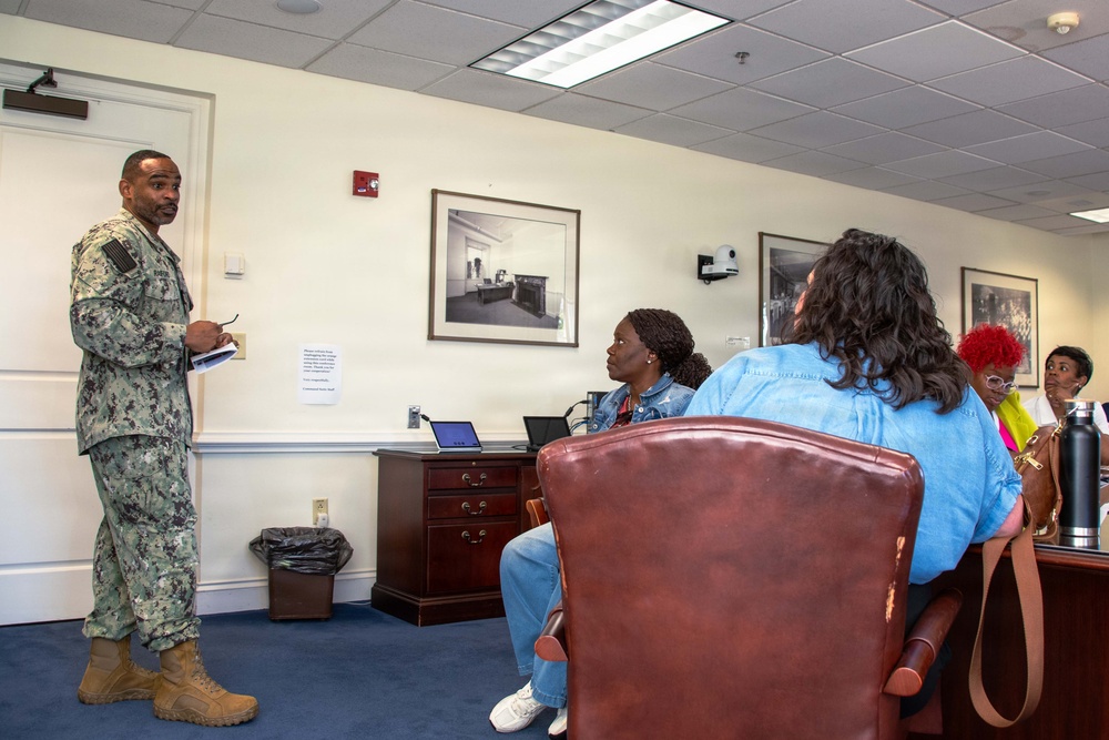 Navy Talent Acquisition Group (NTAG) and Educators Tour NMCP