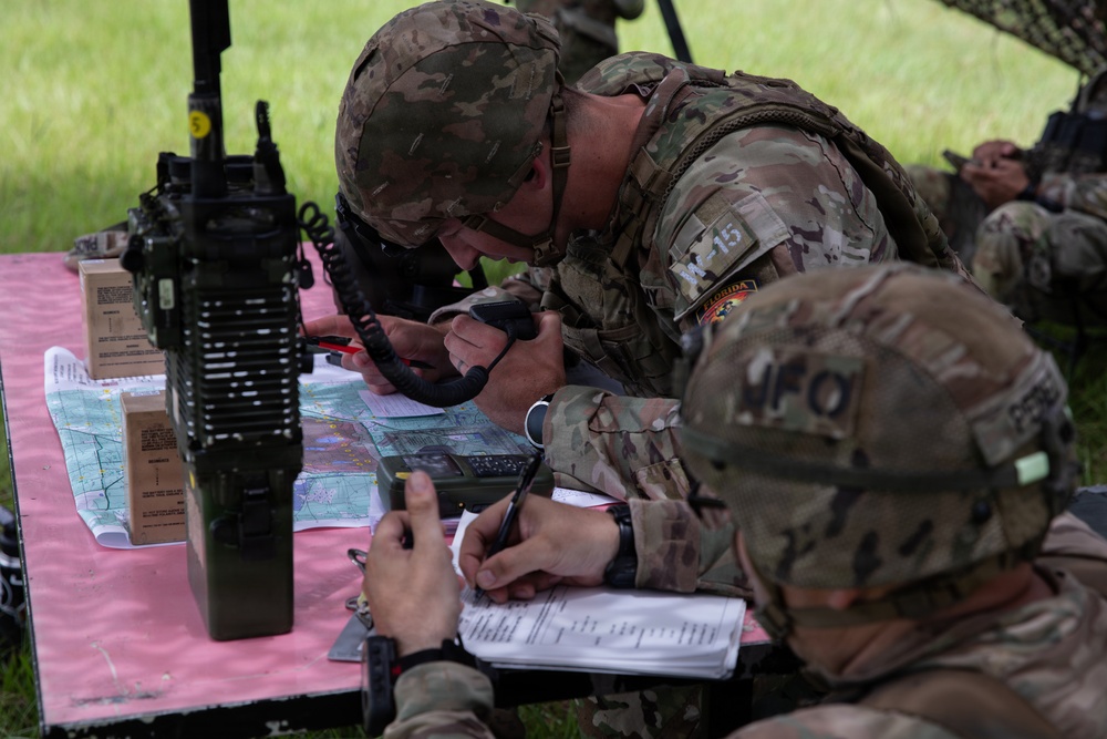 Call For Fire Lane at 2026 Best Warrior Competition