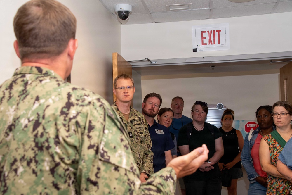 Navy Talent Acquisition Group (NTAG) and Educators Tour NMCP
