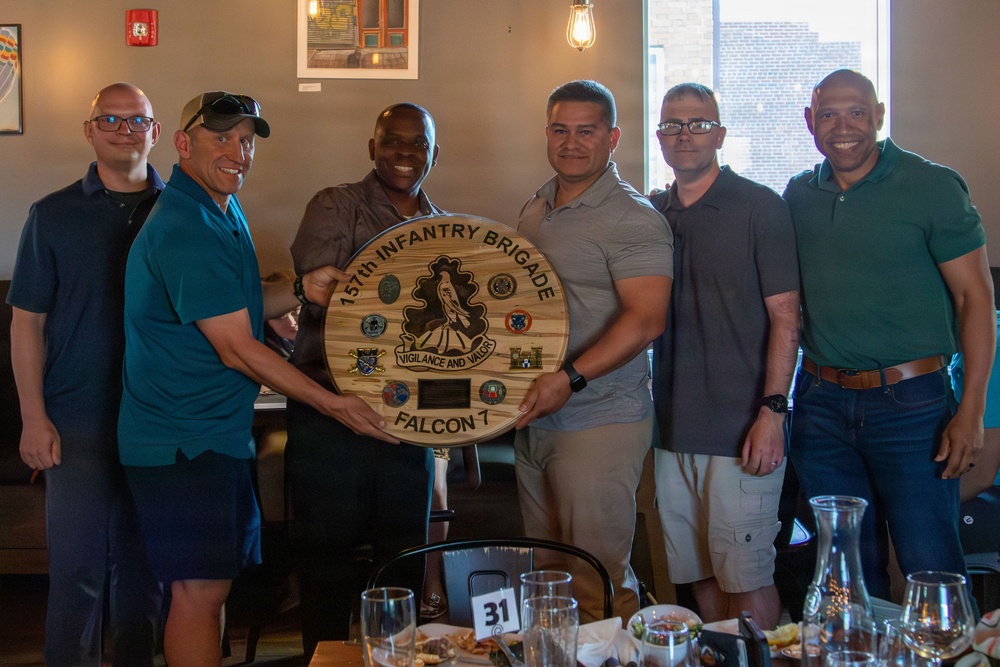 157 Infantry Brigade hold Hail and Farewell for Soldiers
