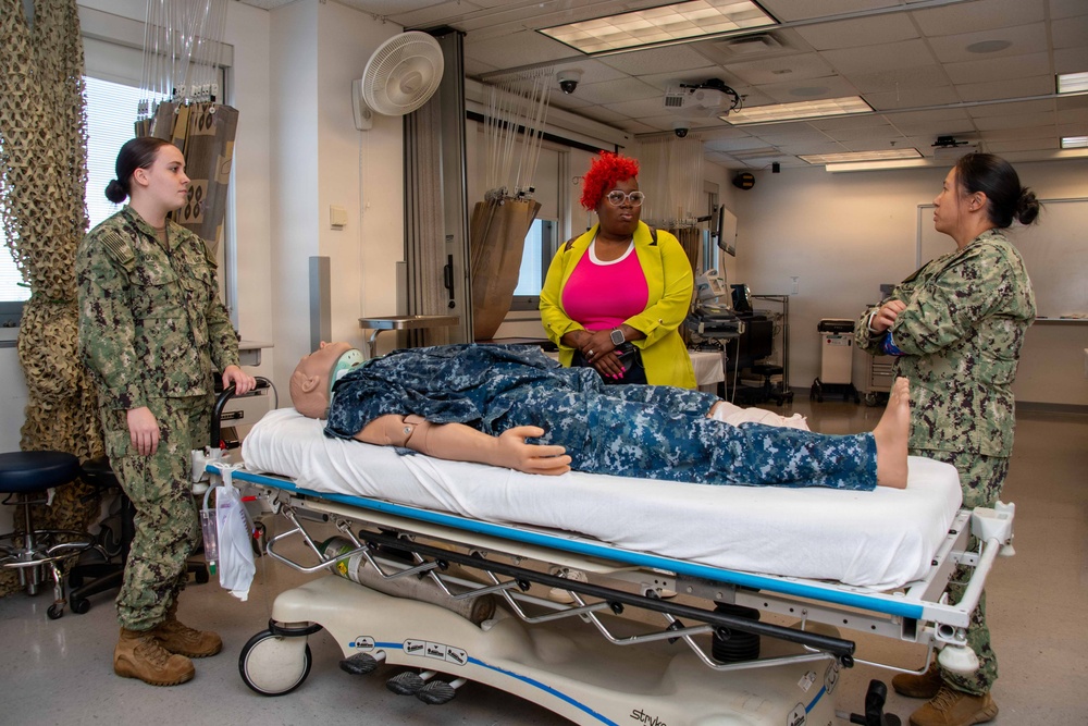 Navy Talent Acquisition Group (NTAG) and Educators Tour NMCP