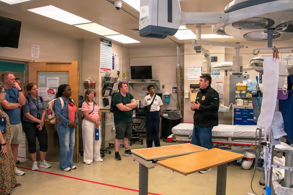 Navy Talent Acquisition Group (NTAG) and Educators Tour NMCP