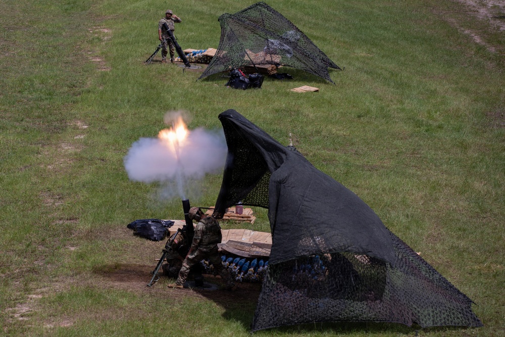 Call For Fire Lane at 2026 Best Warrior Competition
