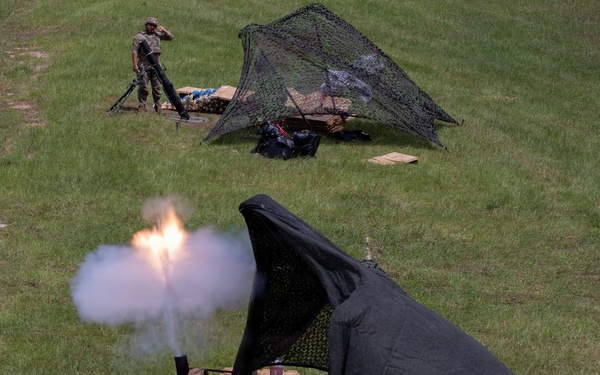 Call For Fire Lane at 2026 Best Warrior Competition