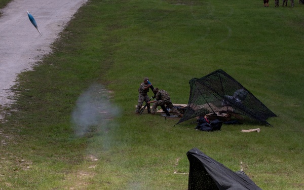 Call For Fire Lane at 2026 Best Warrior Competition