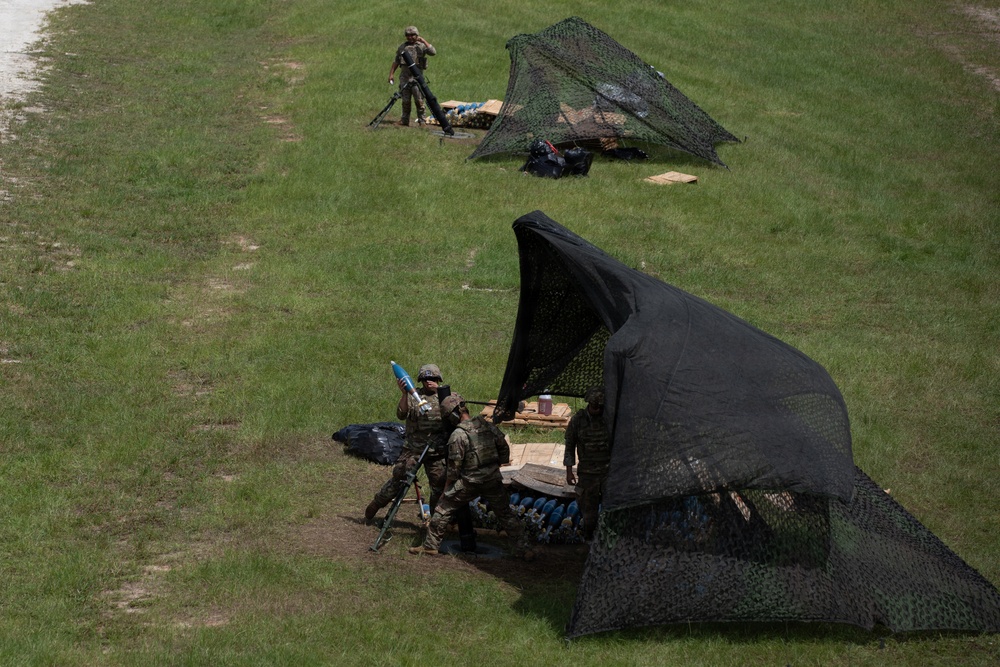 Call For Fire Lane at 2026 Best Warrior Competition