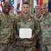 Command Sgt. Maj. Borja relinquishes responsibility