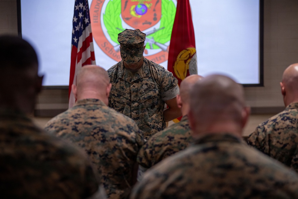 Headquarters and Support Battalion, School of Infantry – East Change of Command