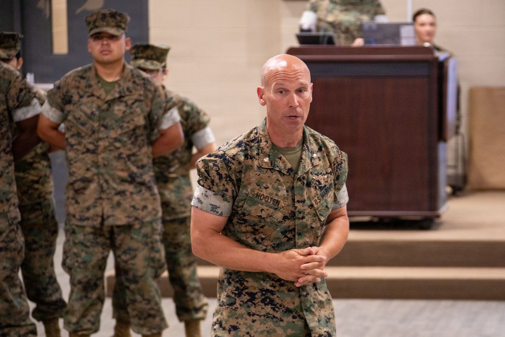 Headquarters and Support Battalion, School of Infantry – East Change of Command
