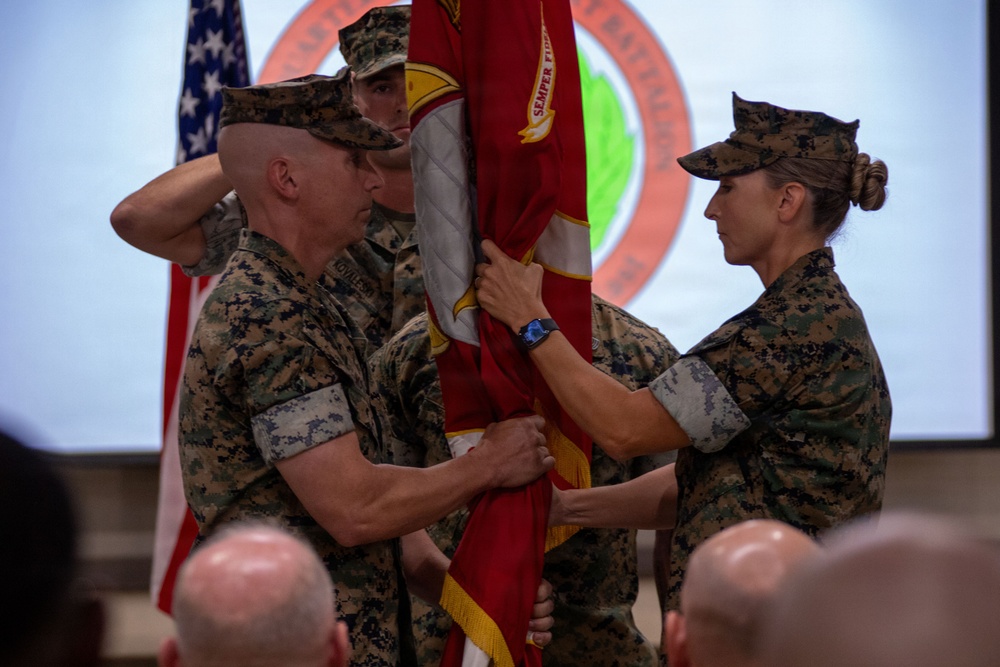 Headquarters and Support Battalion, School of Infantry – East Change of Command
