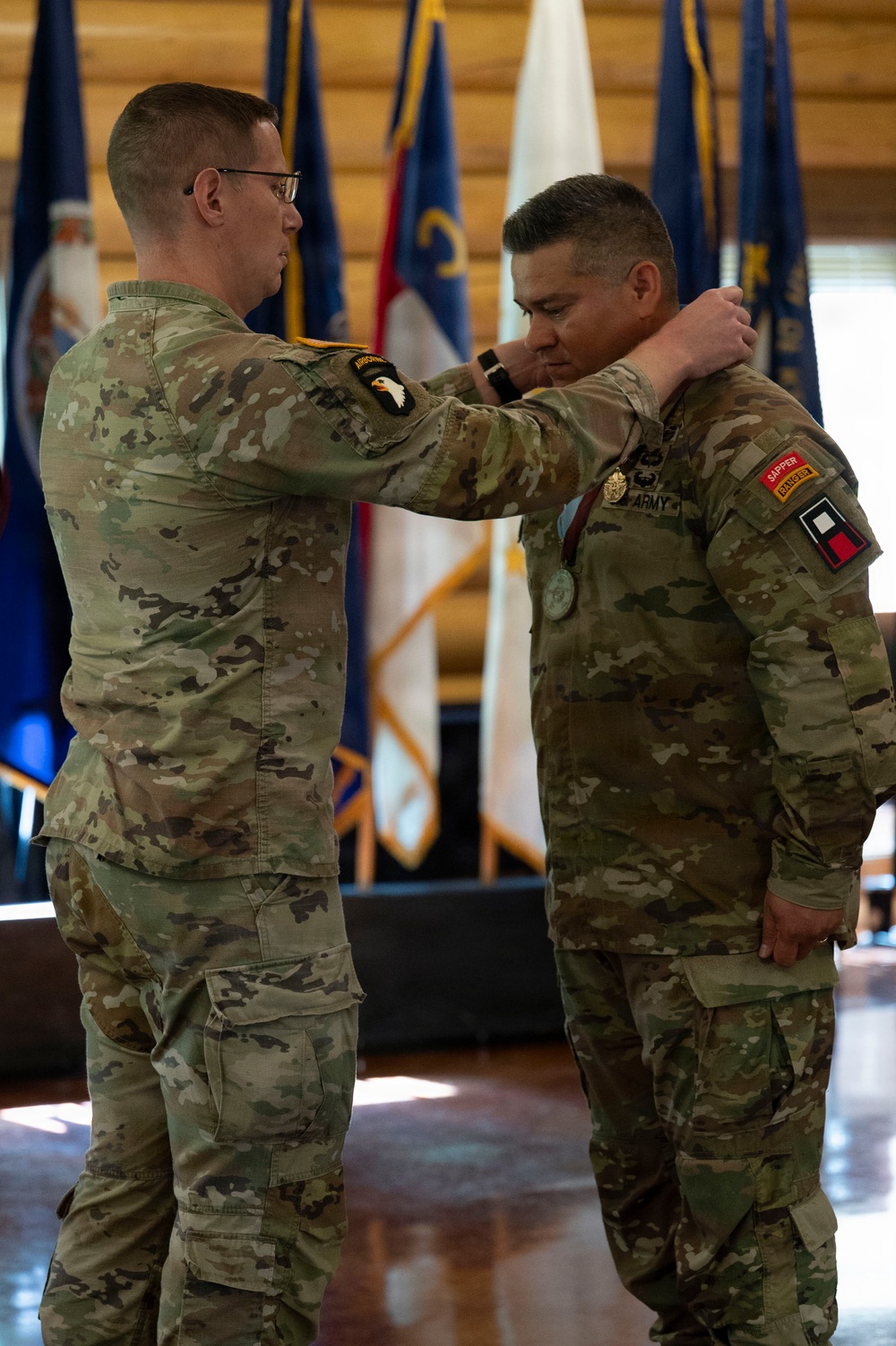 Command Sgt. Maj. Borja relinquishes responsibility