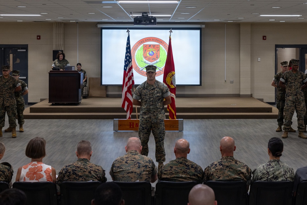 Headquarters and Support Battalion, School of Infantry – East Change of Command