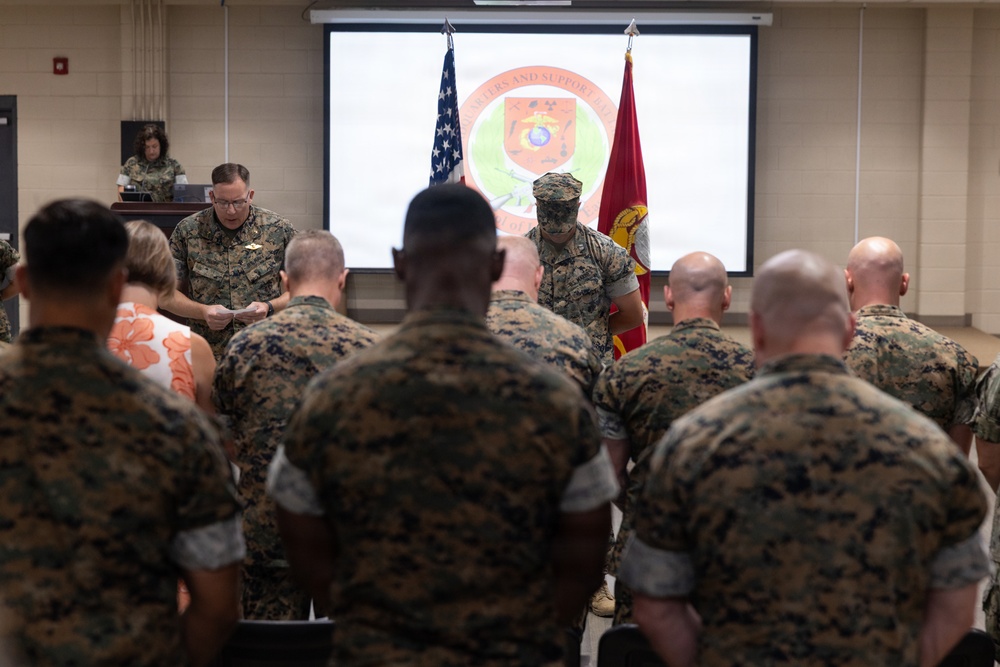 Headquarters and Support Battalion, School of Infantry – East Change of Command