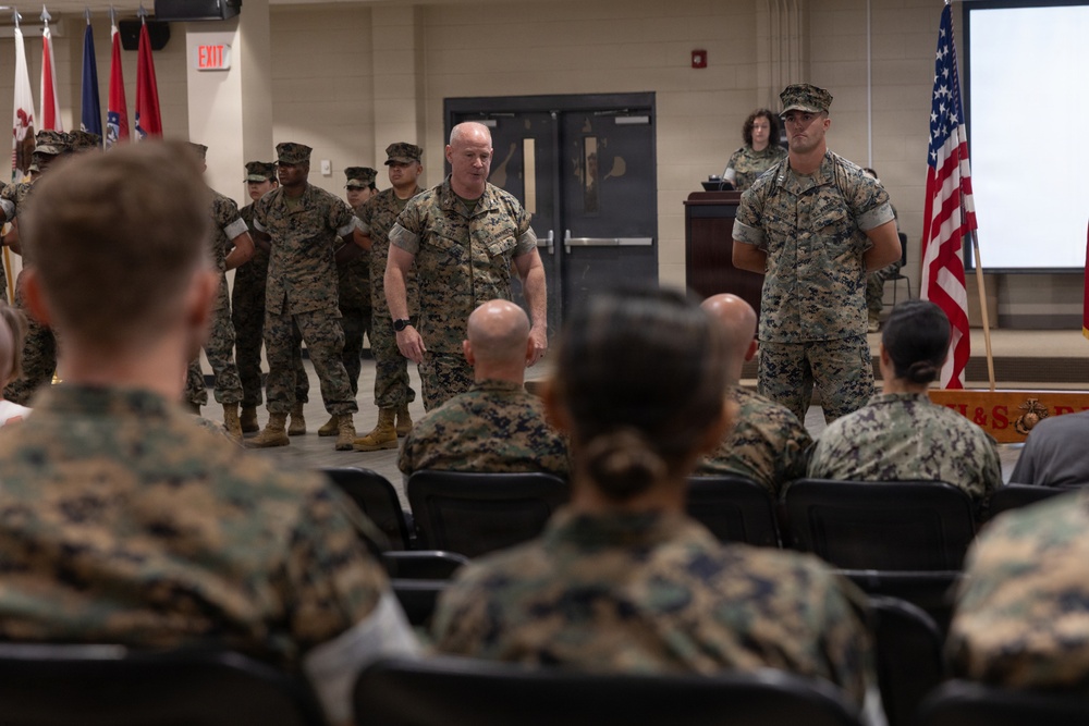 Headquarters and Support Battalion, School of Infantry – East Change of Command