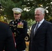 Brig. Gen. Shannon M. Brown hosts the Honorable Tim Kaine at Marine Barracks Washington's Sunset Parade