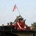Brig. Gen. Shannon M. Brown hosts the Honorable Tim Kaine at Marine Barracks Washington's Sunset Parade