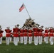 Brig. Gen. Shannon M. Brown hosts the Honorable Tim Kaine at Marine Barracks Washington's Sunset Parade
