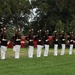 Brig. Gen. Shannon M. Brown hosts the Honorable Tim Kaine at Marine Barracks Washington's Sunset Parade
