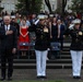 Brig. Gen. Shannon M. Brown hosts the Honorable Tim Kaine at Marine Barracks Washington's Sunset Parade