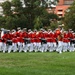 Brig. Gen. Shannon M. Brown hosts the Honorable Tim Kaine at Marine Barracks Washington's Sunset Parade