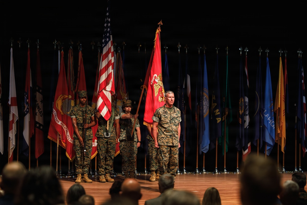 Training and Education Command change of command ceremony
