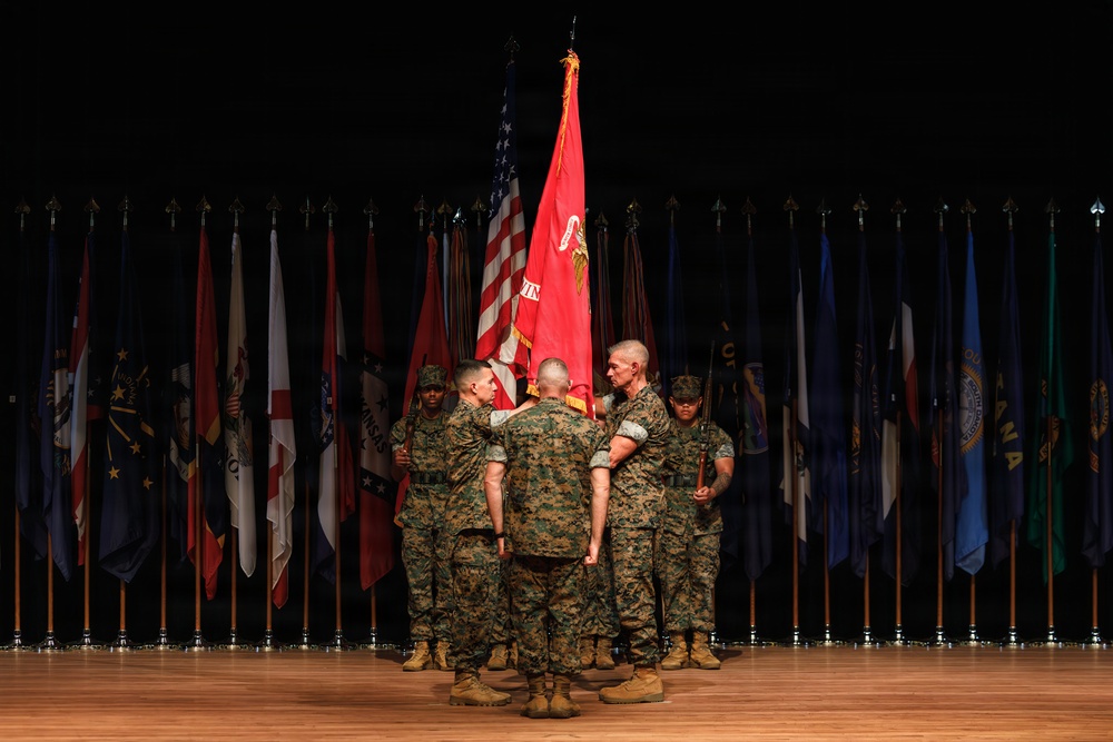 Training and Education Command change of command ceremony