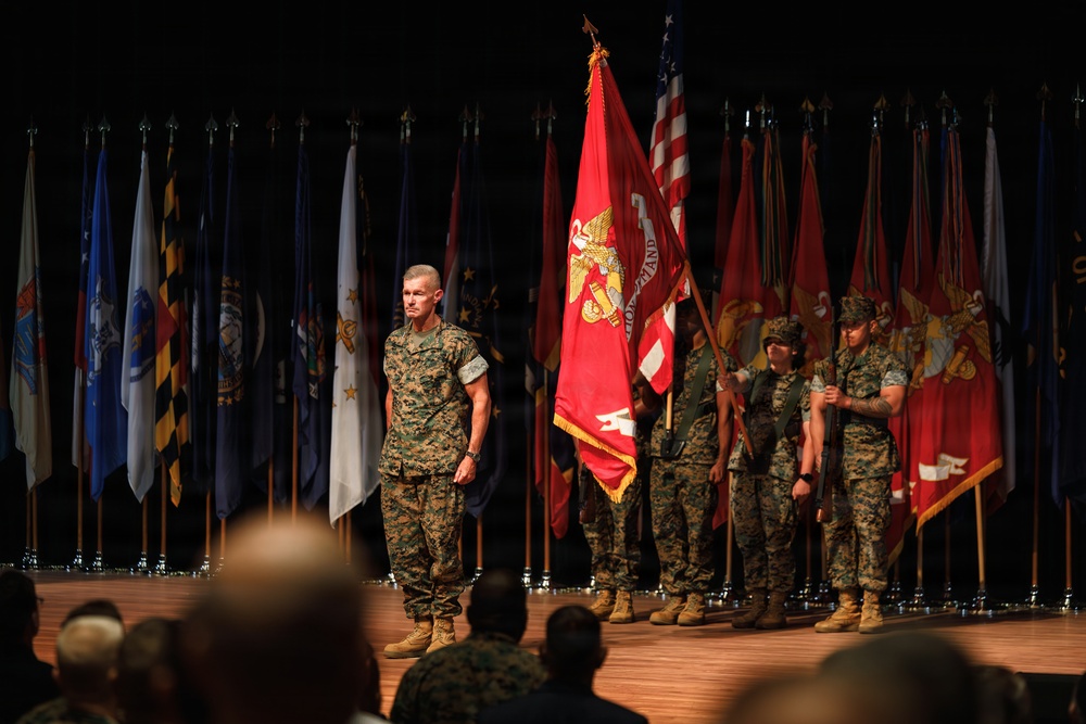 Training and Education Command change of command ceremony