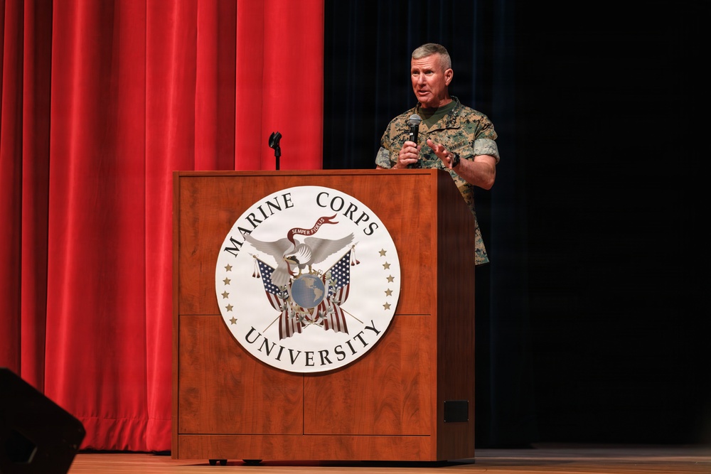 Training and Education Command change of command ceremony