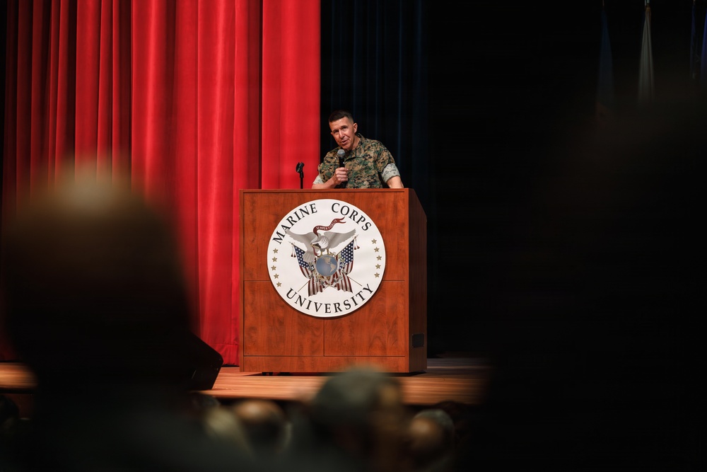 Training and Education Command change of command ceremony