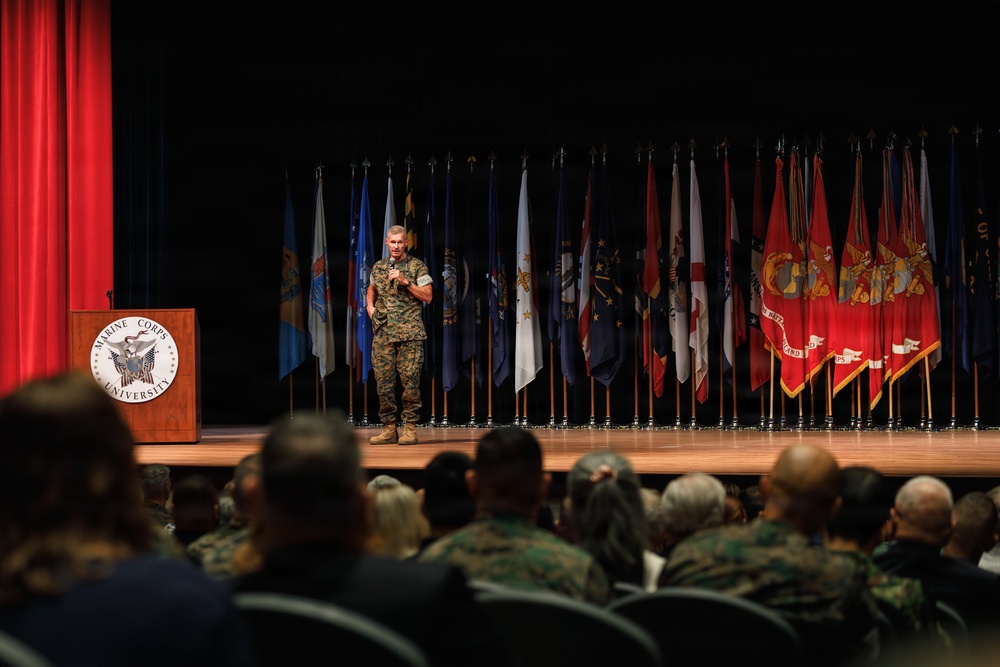 Training and Education Command change of command ceremony