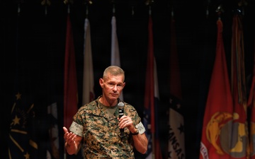 Training and Education Command change of command ceremony