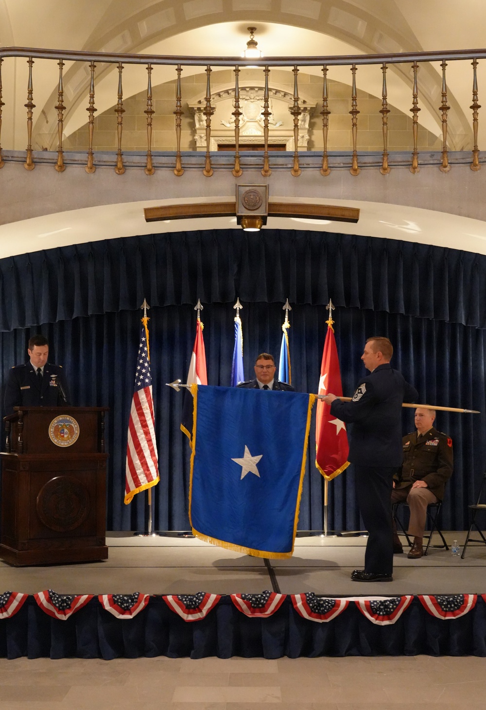 Brig. Gen. Kennish promotion ceremony to Brigadier General and Assumption of Command of the Missouri Air National Guard